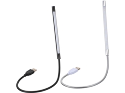 Luminária De Leitura Led Usb De 2 Peças, Haste Flexível Ajustável, Cores Sortidas, Controle Por Toque Para Estudo. Luminária De Leitura Gokoco