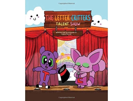 Livro The Letter Critters Talent Show de Chase Taylor (Inglês - Capa Dura)