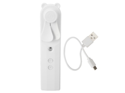 Handheld Misting Fan Atomizer Adjustable Strong Wind Rechargeable Spray Mist Fan