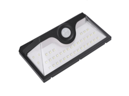 Lâmpada De Parede Solar Com 42 Leds E Deteção De Movimento Da Laxiscreed Para Exteriores
