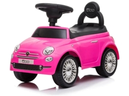 Carrito Montable Para Bebe - Fiat 500 - 1 A 3 Anos - Rosa