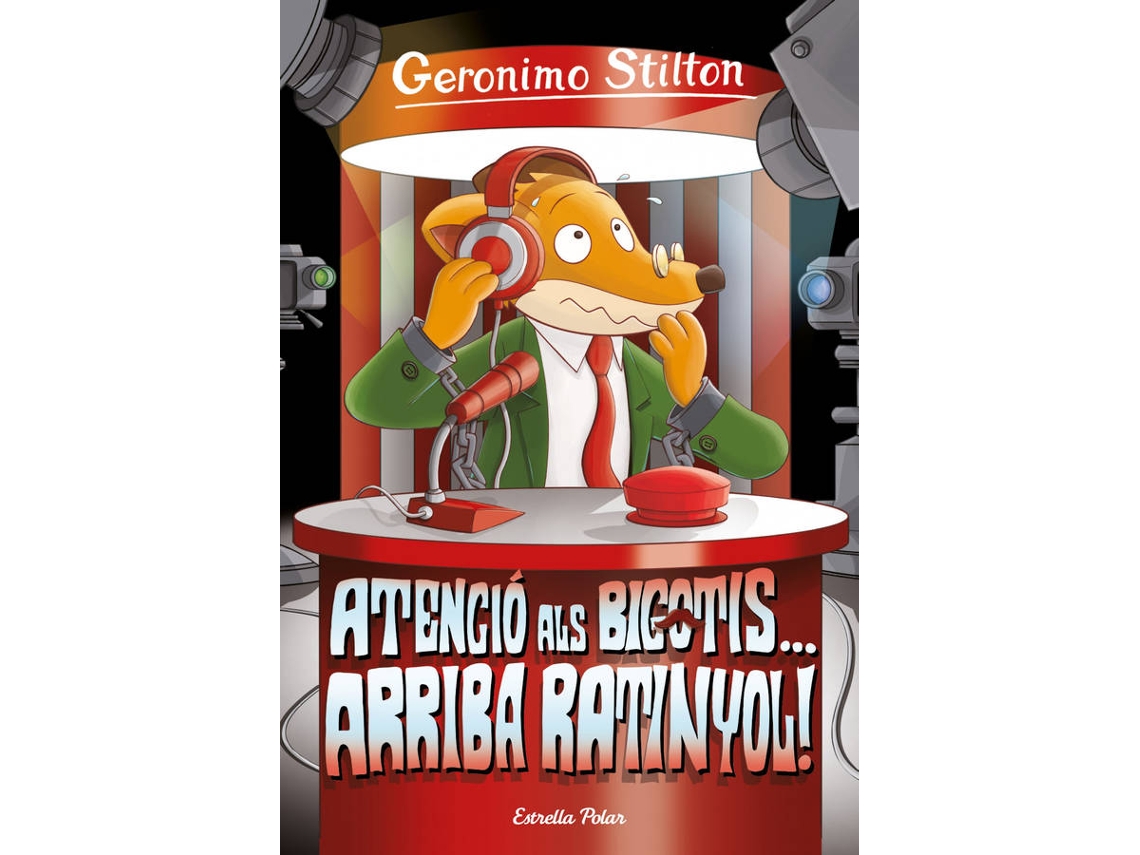 Livro Atenció Als Bigotis... Arriba Ratinyol! de Gerónimo Stilton (Catalão)
