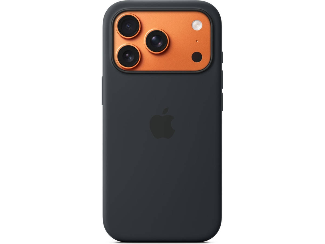 Capa APPLE iPhone 17 Pro Silicone com Magsafe (Preto)