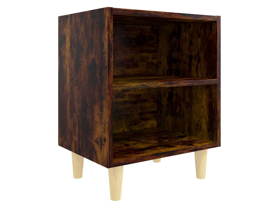 Bed Cabinet, Bed Cabinets Vidaxl Marrom Madeira Processada (n/a)