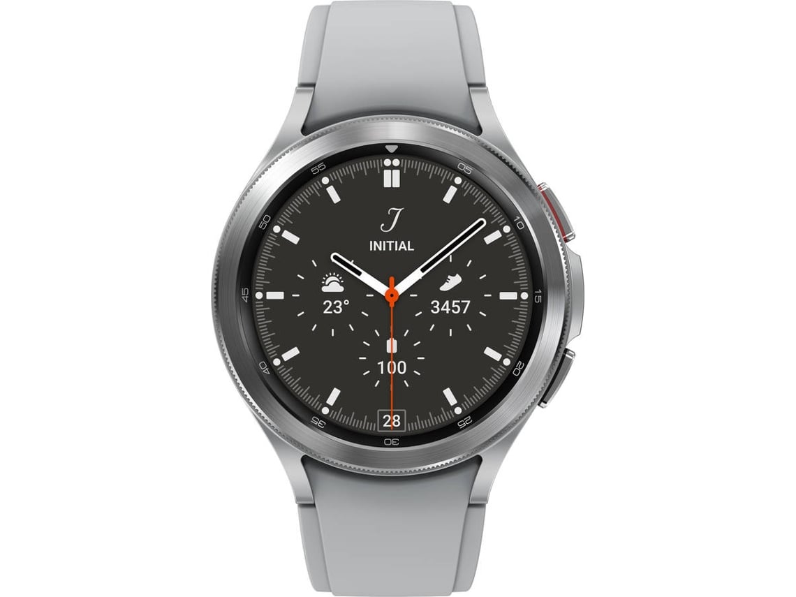Smartwatch SAMSUNG Galaxy Watch 4 Classic 46mm LTE Prateado Worten.pt