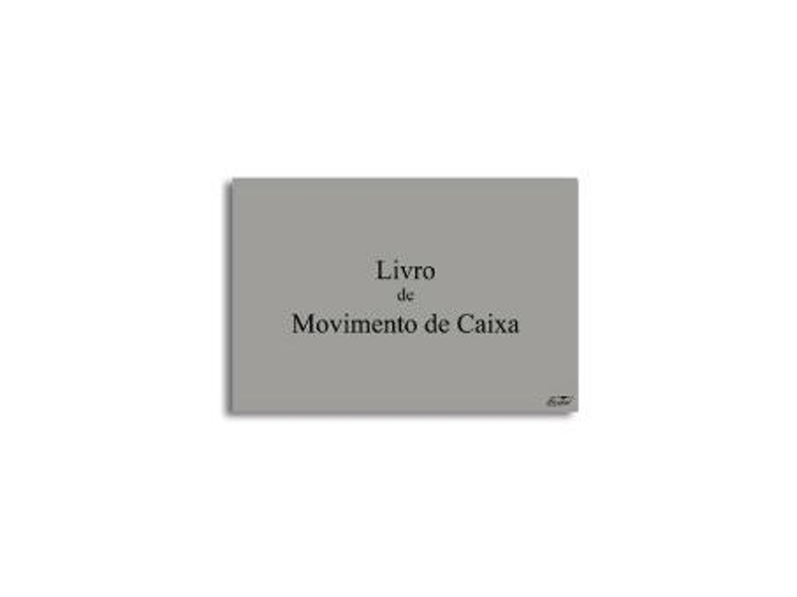 Livro folha de caixa 100 Folhas A5
