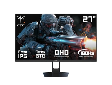 Monitor de jogos KTC H27T22C 180Hz 27 polegadas IPS rápido