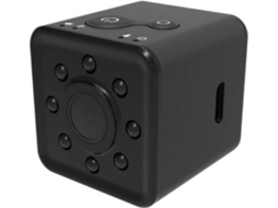 Mini Câmera Wifi Full Hd 1080P À Prova D'Água Gravador de Vídeo Visão Noturna 155 Graus Grande Angularpreto YIZHOOD