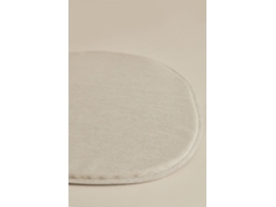 Sklum Almofada Para Cadeira De Jardim Zariel Poliéster                       Tecido Creme Bege