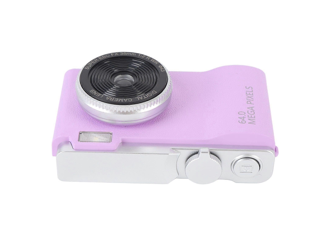 Câmara Digital Compacta 4k 64mp Com Zoom 16x E Ecrã Ips De 2,4 Polegadas