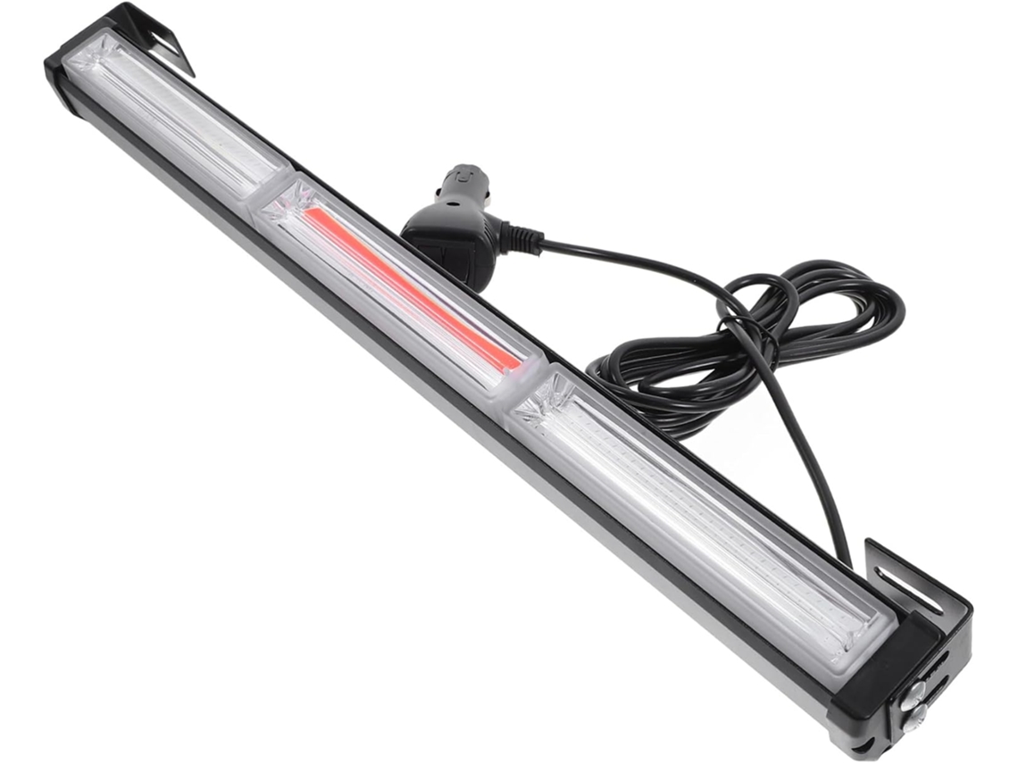 Luzes Estroboscópicas De Led Alto Brilho Para Carros, Acessórios Para Grade Em Liga De Alumínio, Sem Reflexos