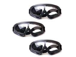 3pcs Gafas De Seguridad Infantiles Uv400 Para Juegos Al Aire Libre, Laboratorio Y Nerf Guns