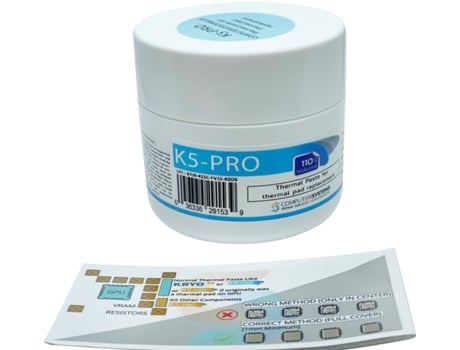 Pasta Térmica Viscosa K5 Pro 110G para Substituição de Almofada Térmica Massa Térmica Líquida