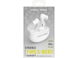 Auriculares Bluetooth SBS Tws X-Beat (Outlet Grade A - In ear - Branco)