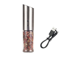 Set De Molinillos De Sal E Pimenta Recarregáveis Via Usb, Molinillos Elétricos Fáceis De Usar