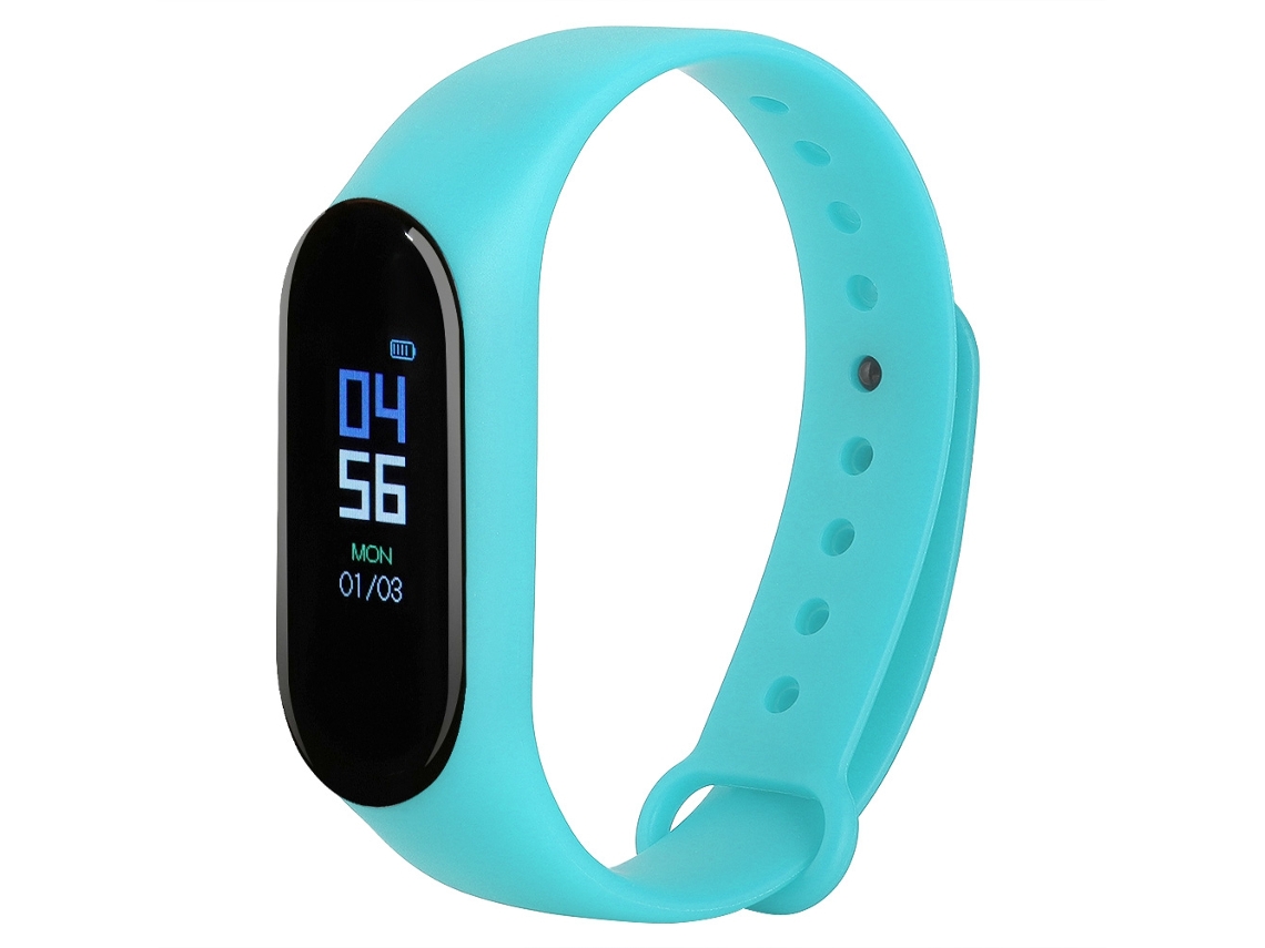 Pulseira Inteligente M3x com Monitoramento de Frequência Cardíaca e Tela Colorida EOOCOO