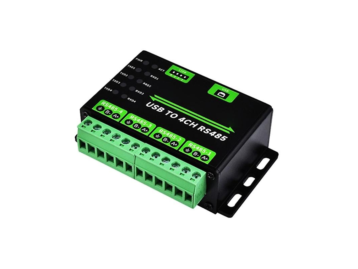 Conversor Usb Para Rs485 De 4 Vias, De Nível Industrial, Para Compatibilidade Com Múltiplos Sistemas