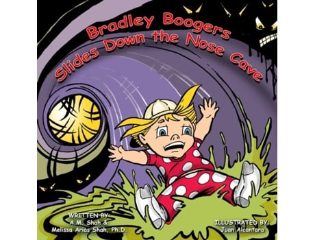Livro Bradley Boogers Slides Down The Nose Cave De A M Shah (inglês)