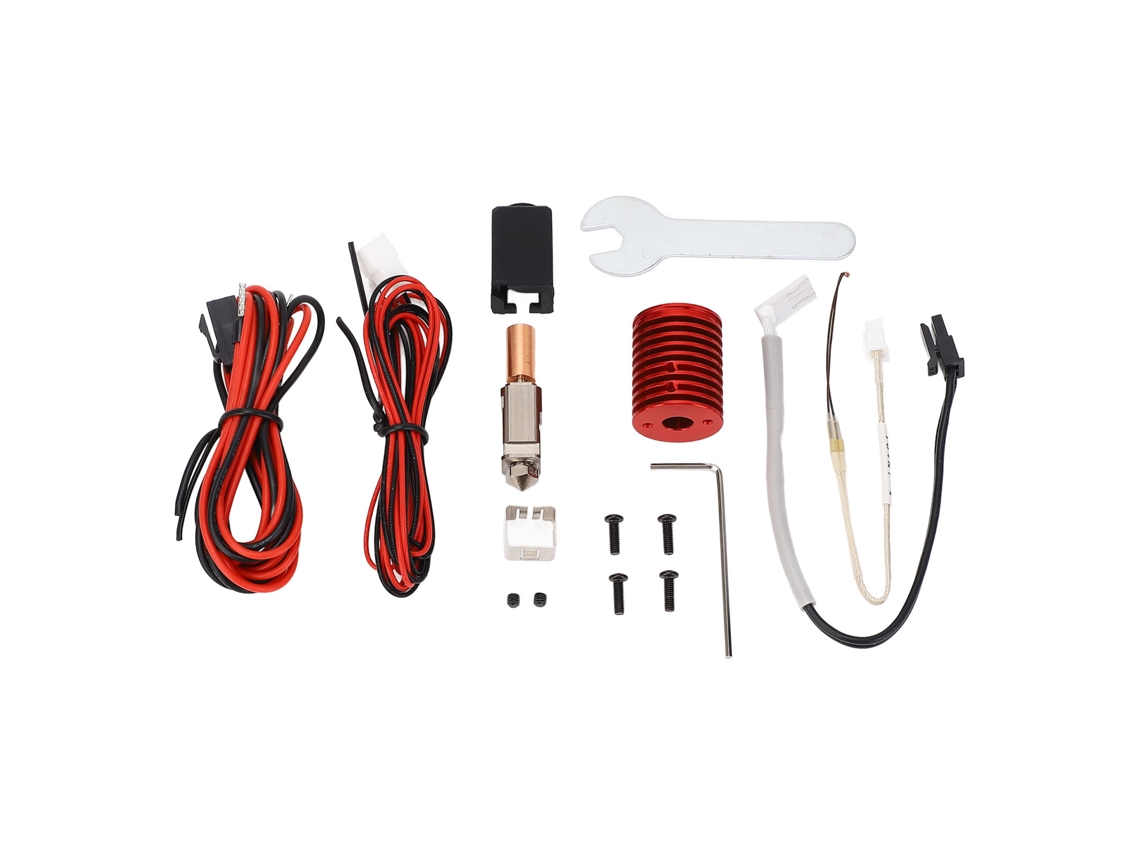 Kit de hotend para impressora 3d 24v 60w compatível com vzbot cr 10 cr 10s alumínio titânio cobre S/MARCA