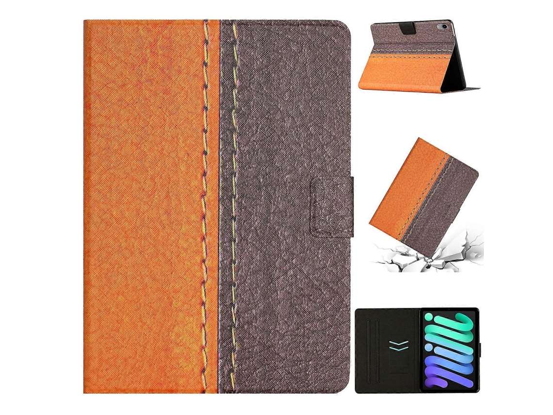 Capa flip inteligente de couro com costura de cor sólida Webake para iPad 2025/2022 e iPad 10ª geração (10,9 polegadas, 2022)