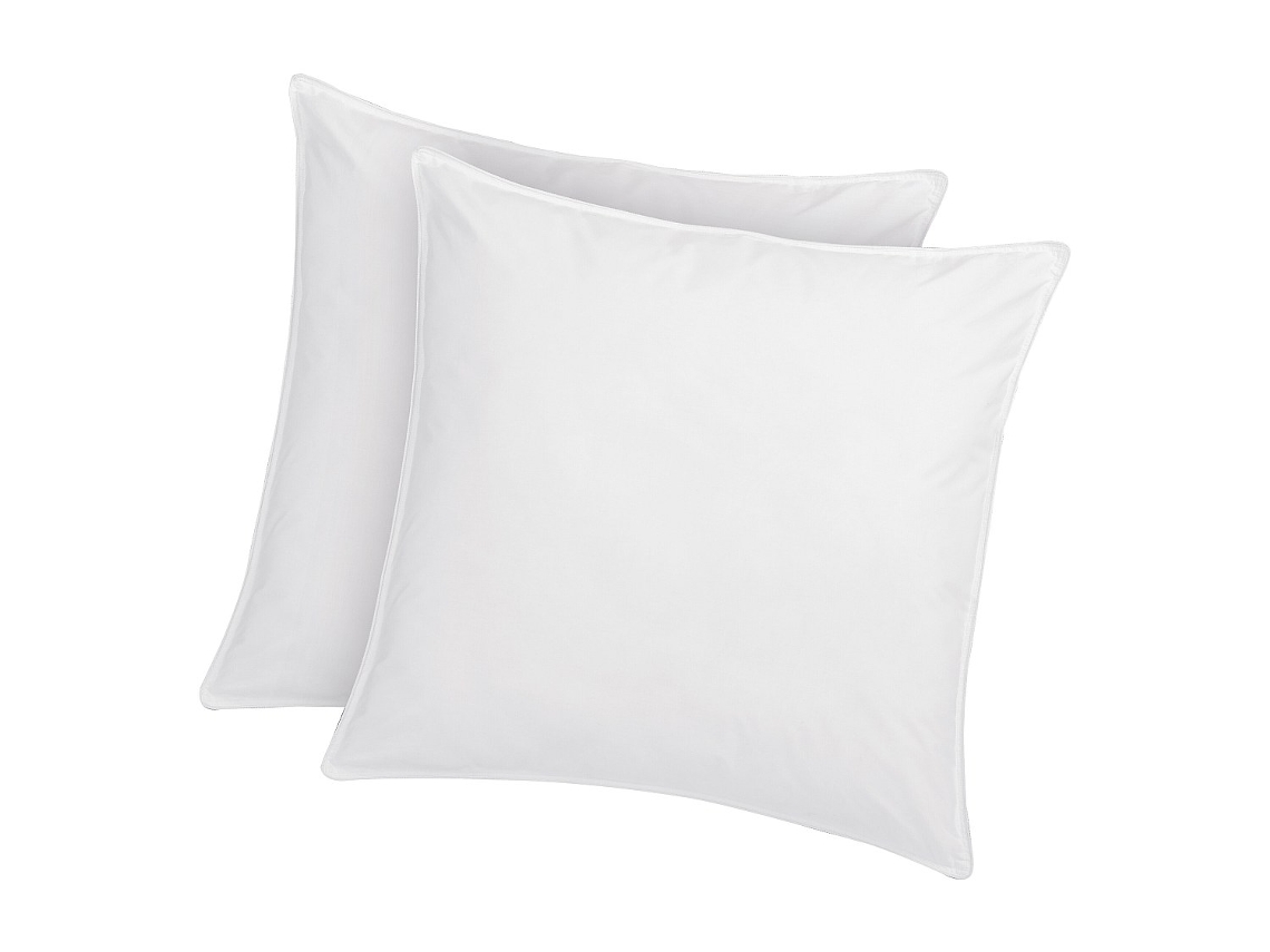 Almofada Azylia DREAMEA (Branco - Tecido e veludo - 60x60x cm)