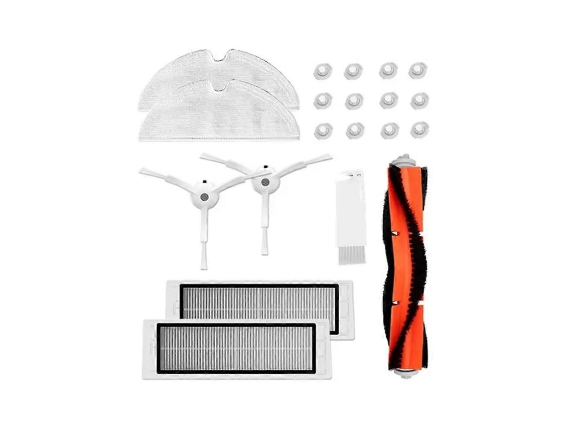 Acessórios Para Aspirador Robô Mi S50/s51/mi 1/1s/sdjqr01rr/sdjqr02rr, Incluindo Escova, Filtro E Esfregão.