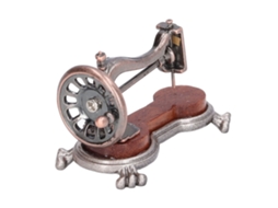 Máquina De Costura Miniatura 1:12 Para Casinha De Bonecas Decorativa Acessório