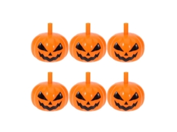 6pcs Top De Plástico Para Decorações De Halloween Allinless