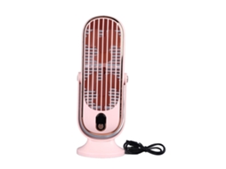 Ventilador Torre Portátil Usb 5 Velocidades Rosa