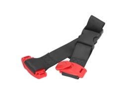 Primerox regulador de Cinto de Segurança para Carro Infantil Nylon Macio Ajustável Vermelho