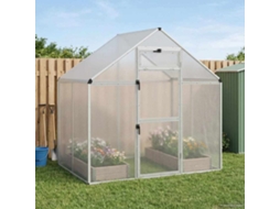 Vidaxl Gaiola Para Pássaros Prateado 181,5 X 112 X 173,5 Cm