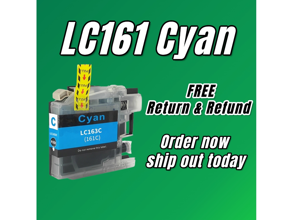 Lc161 Cianobrother Lc163 Lc161 Para Brother Dcp-j152w/dcp-j470dw/dcp-j870dw/dcp-j552dw