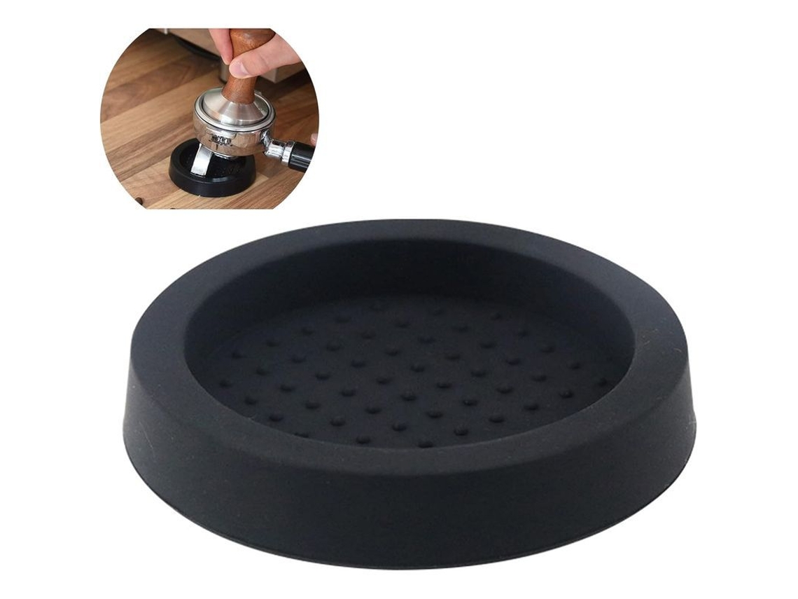 Almofada De Silicone Para Tamper De Café Espresso 60mm Antideslizante E Reutilizável