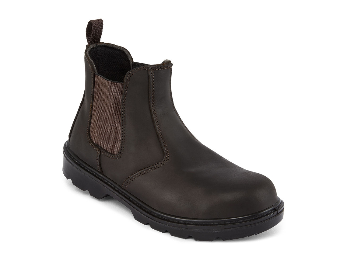 Bota S1p Do Revendedor De Segurança Portwest - Segurança E Conforto Marrom / 48