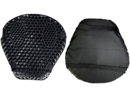 1 Conjunto de Almofada de Gel para Capa de Assento de Motocicleta para Casa e Mulheres - Alívio Da Dor