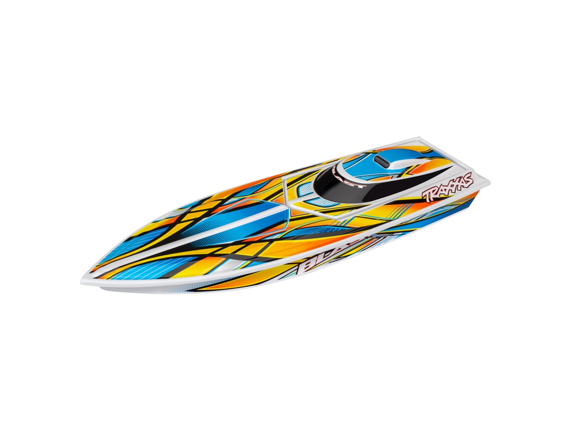 Blast Barco de Corrida Elétrico Rtr Laranja Usbc TRAXXAS