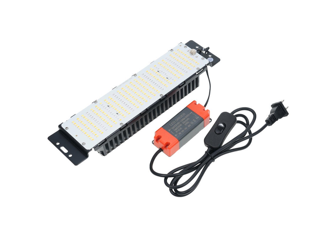 Lâmpada de Crescimento Led Espectro Completo 3000k 5000k Ir Uv para Plantas Interiores com Correntes de Suspensão | S/MARCA