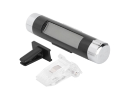 Reloj Termómetro Electrónico 2 En 1 Con Pantalla Lcd Y Medición Automática de Temperatura