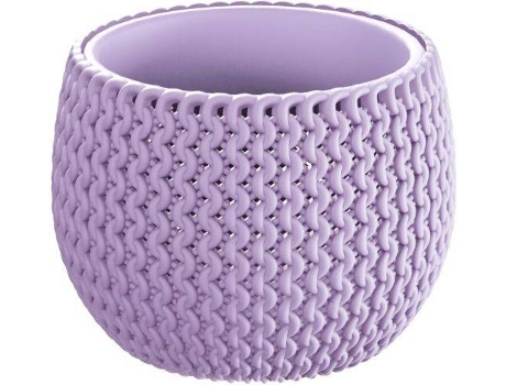 Vaso  Splofy Bowl (Roxo - 18 x 18 x 13.6 cm)
