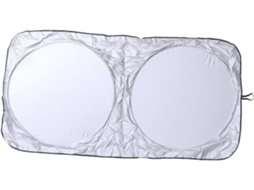 Para-sol De Anel Duplo Para Para-brisa De Carro, Proteção Contra Raios Uv E Calor.