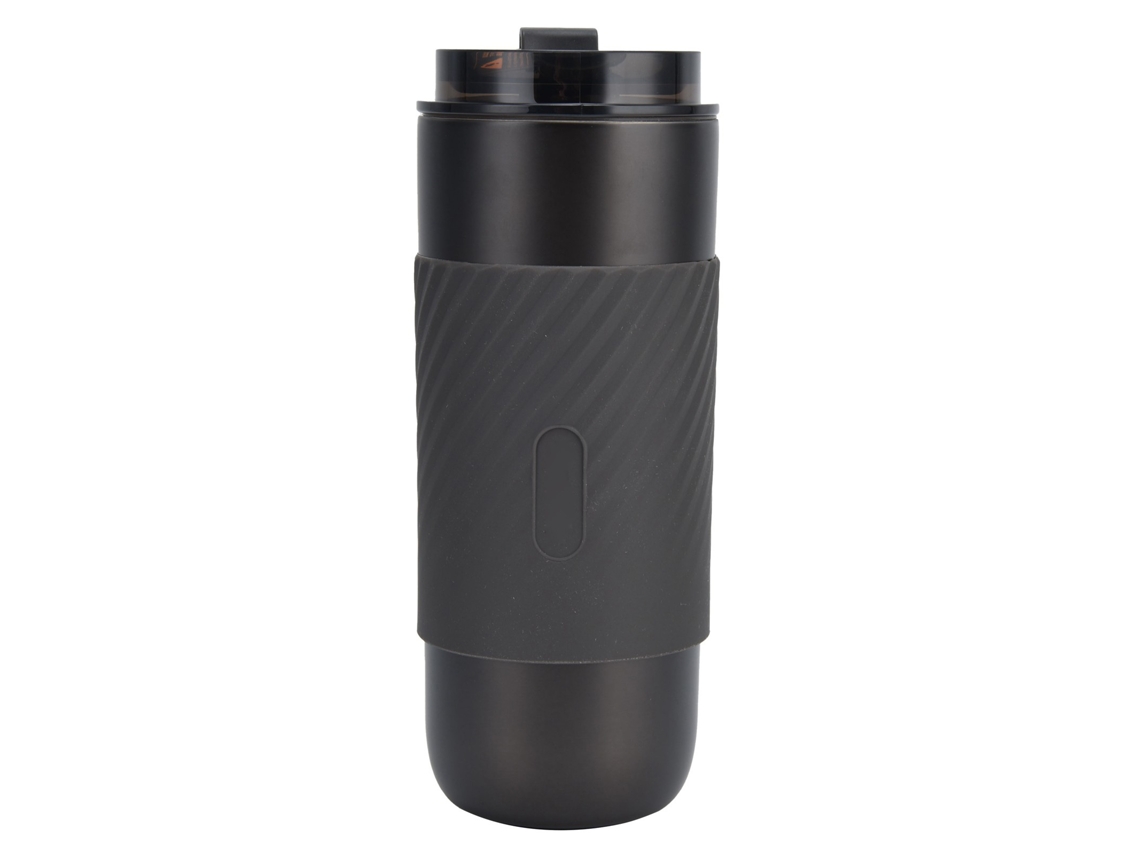 Caneca Térmica Inox 520ml Viagem Camping Cinza