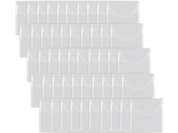 Pacote com 50 Saquinhos Transparentes para Moedas Pequenas. SFUSHOS