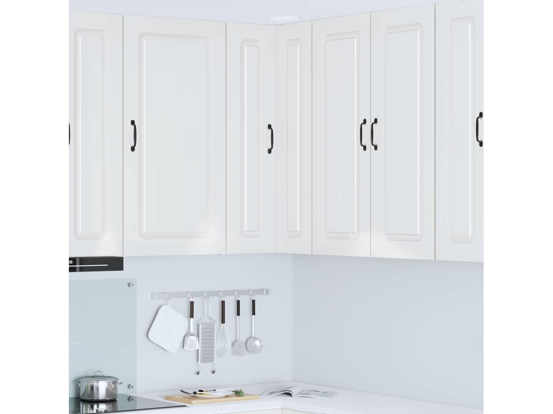 Vidaxl Painel De Lava-louça Kalmar Branco Brilhante 57 X 57 X 100 Cm