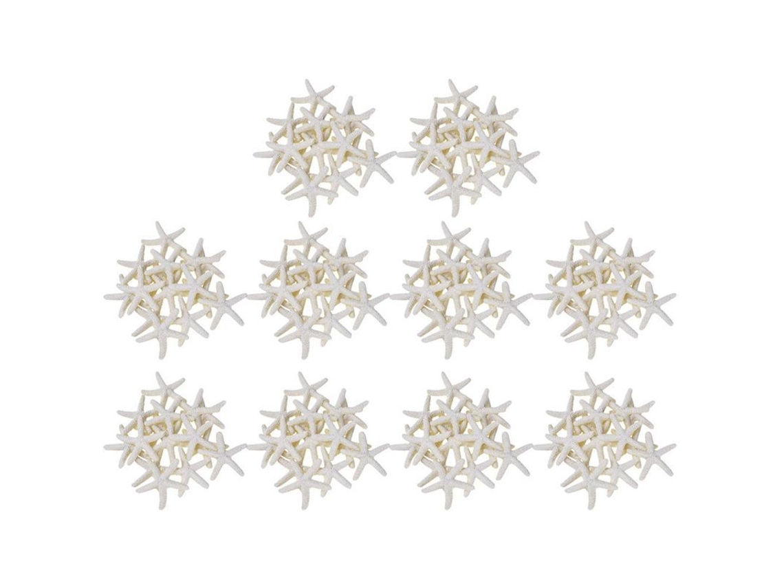 150 Estrellas De Mar De Dedo Cremosas Para Decoración De Boda, Hogar Y Proyectos Artesanales