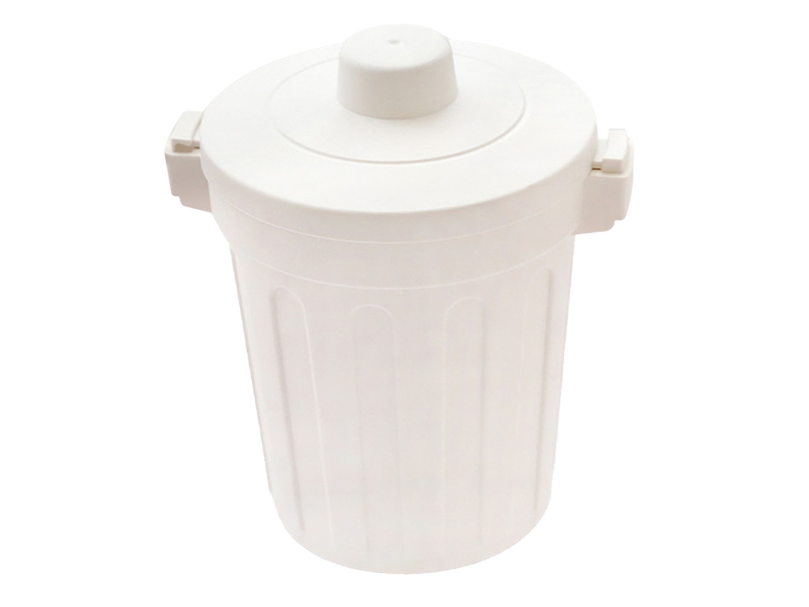 Lixeira de Mesa com Tampa Pequena | S/MARCA