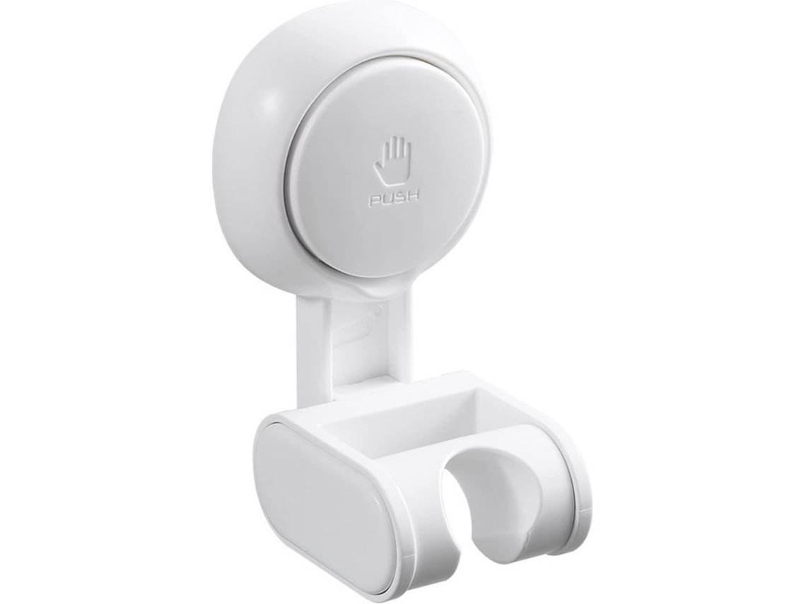 Suporte de Chuveiro Nova Line com ventosa ajustável branco