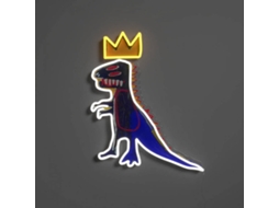 Placa de Neon LED YELLOWPOP Jean Basquiat - Pez