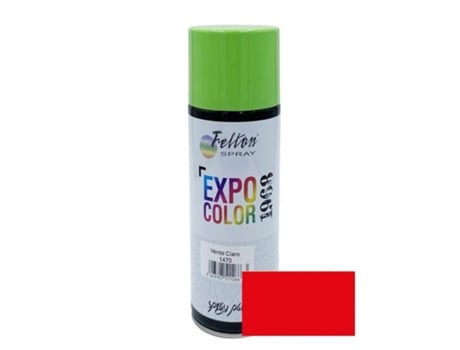 Tinta Spray Vermelho Claro 200Ml FELTON