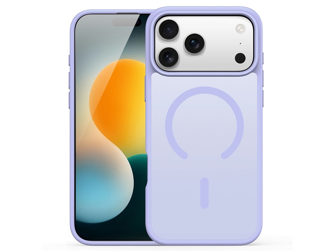 Capa Dux Ducis Para Iphone 17 Pro Magsafe Yind Series Roxo