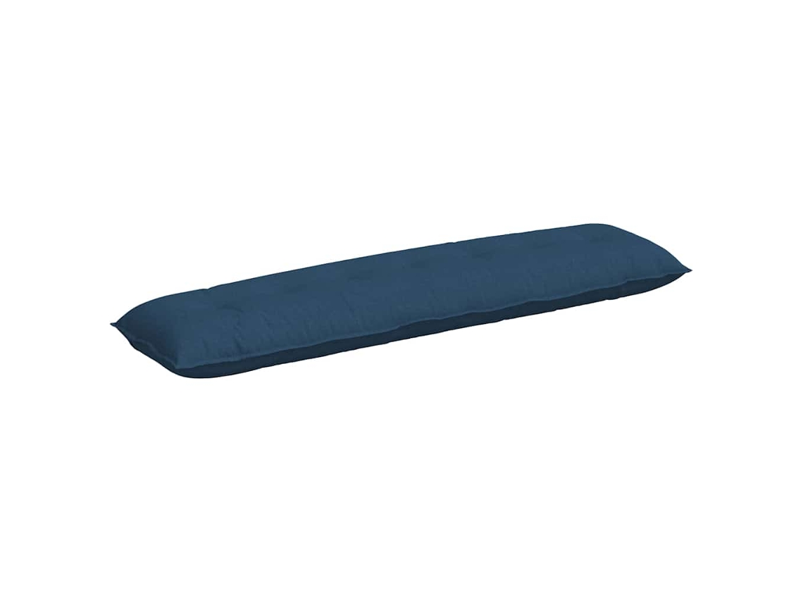 Travesseiro para Costas Azul 200 X 19 X 50 Cm Tecido HARLANV1